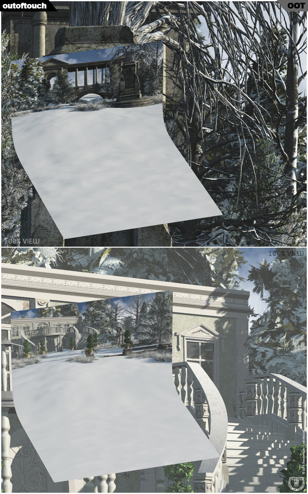 RenderSpots Winter for Poser and DAZ Studio