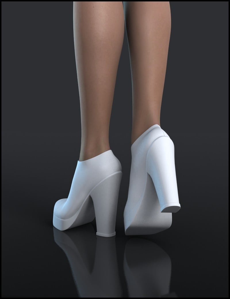 Chunky Boots for Genesis 2 Female(s)