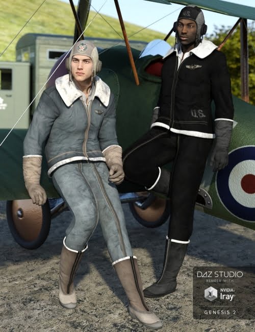 Vintage Aviator Textures