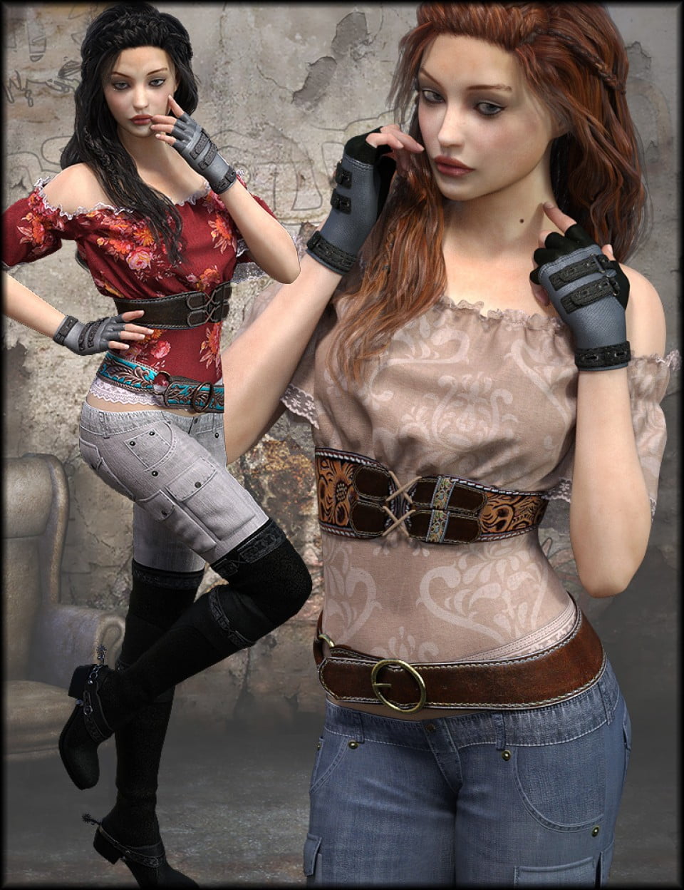 Club Princess Textures