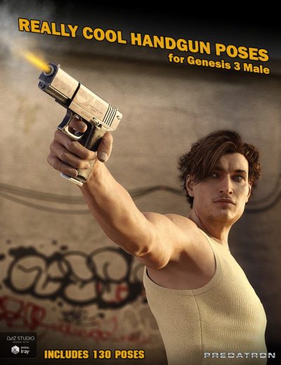 00-main-really-cool-handgun-and-poses-for-genesis-3-male-daz3d-1