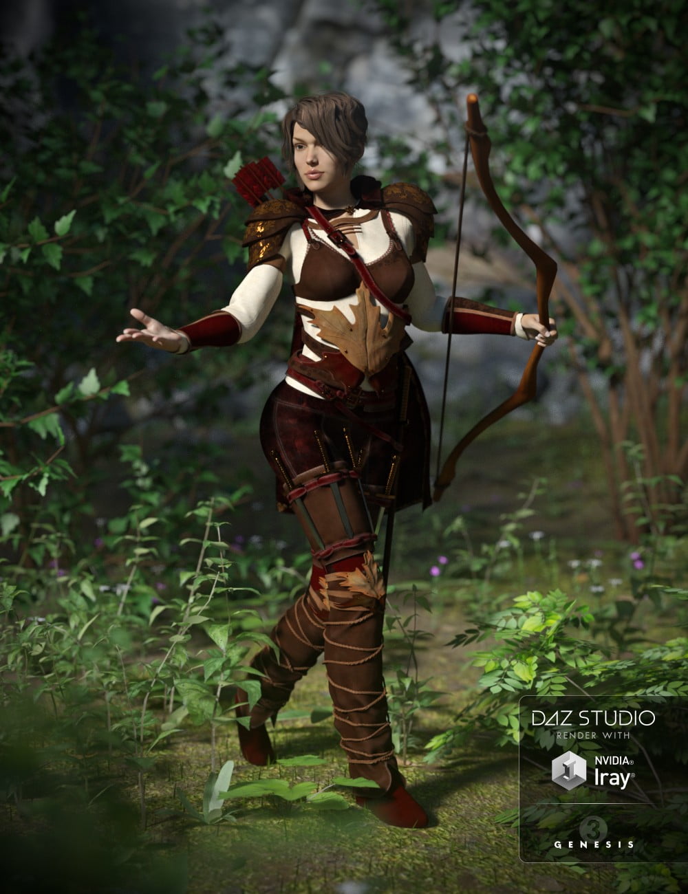 Fantasy Ranger Wild Woods Textures