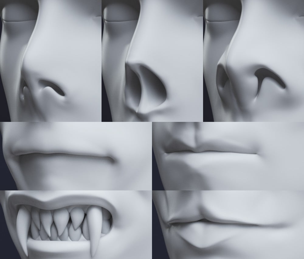 Undead Creature Creator HD Morph Pack for Genesis 3 Male