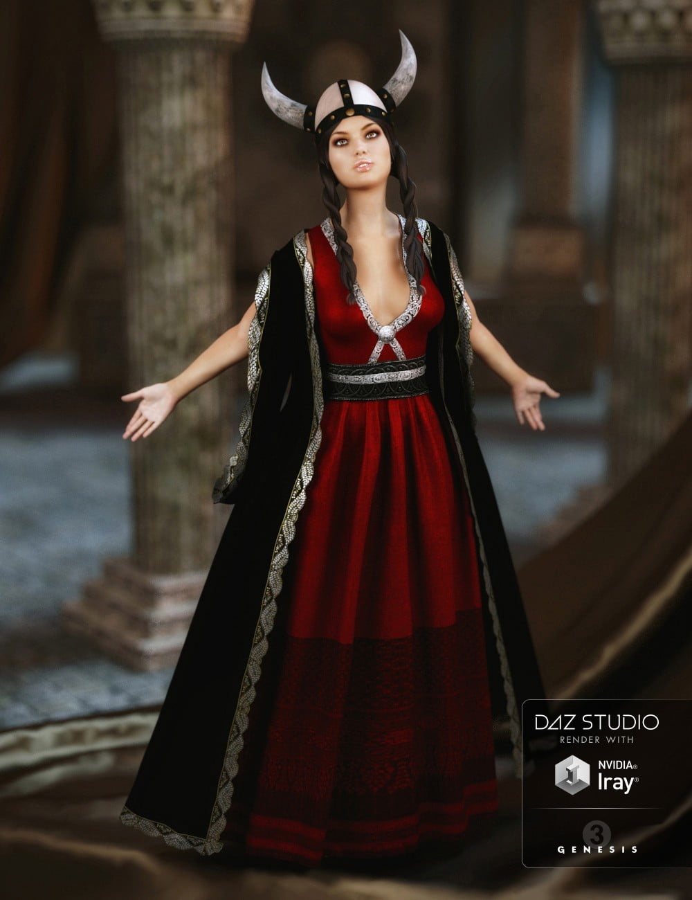 Viking Opera Singer Textures