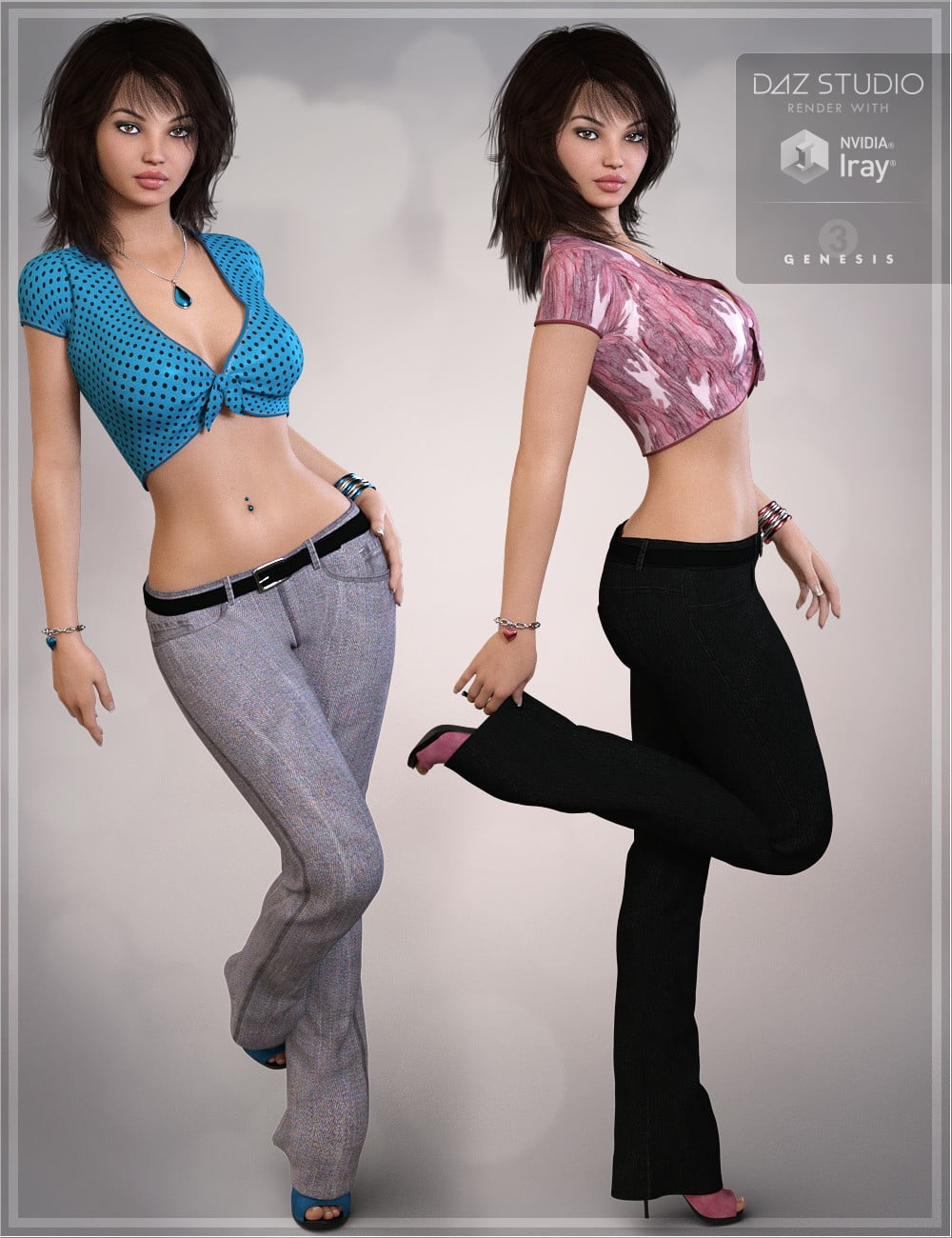 Farrah Outfit Textures