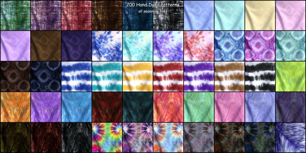 Pd Hand Dyed Iray Shader Presets