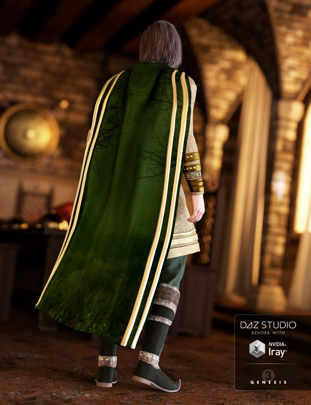 Elven Prince Outfit for Genesis 3 Male(s)
