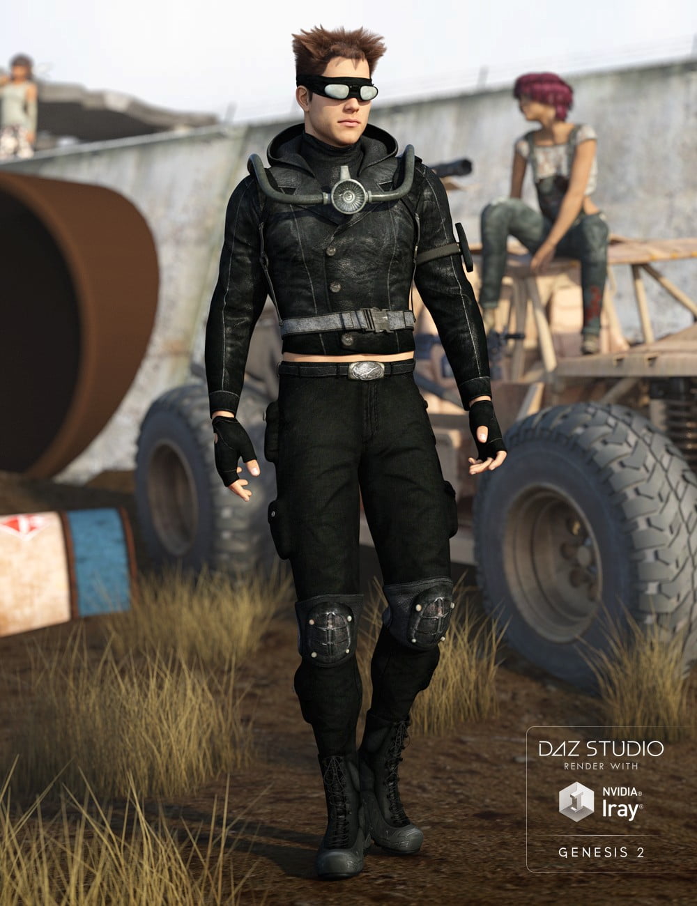 Radioactive Outfit Textures