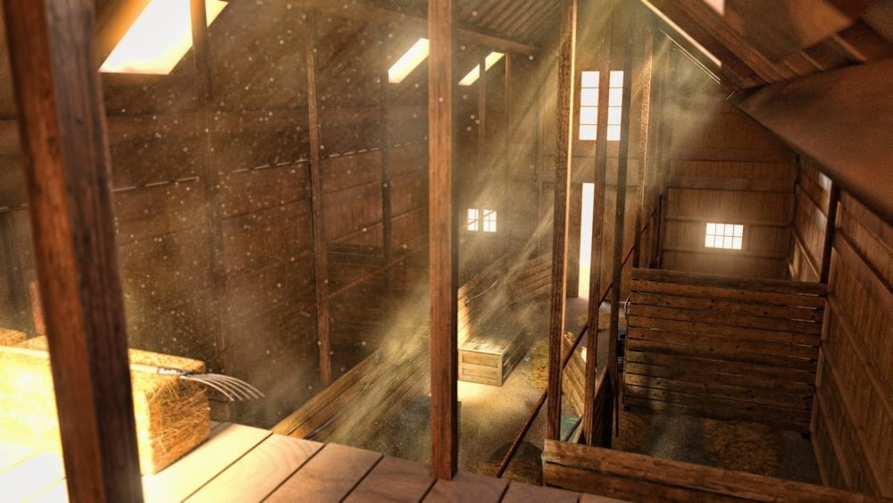 i13 Modern Barn Environment