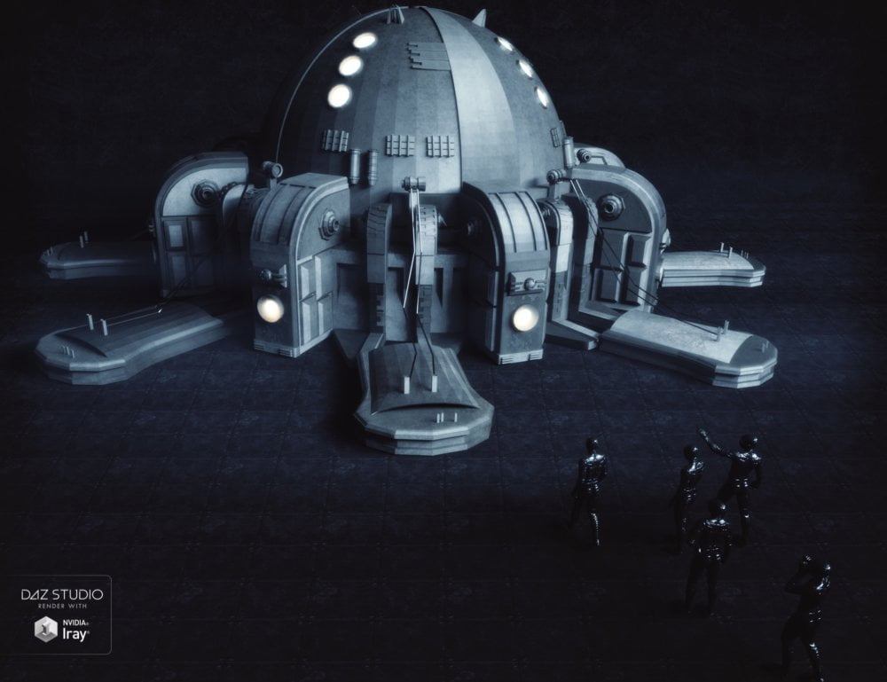 Sci-Fi Containment Unit