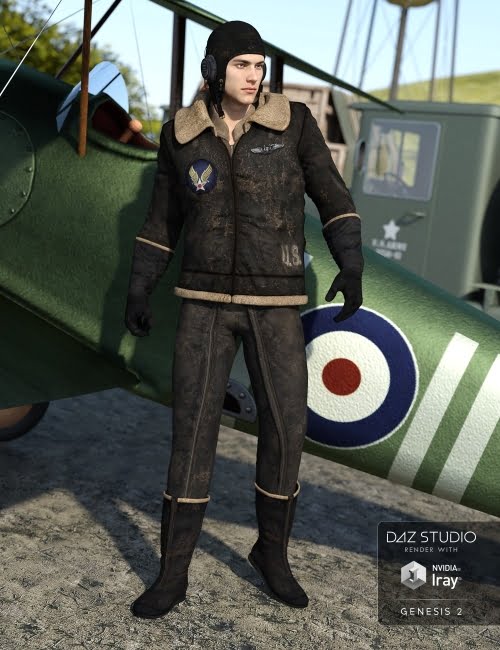 Vintage Aviator Textures