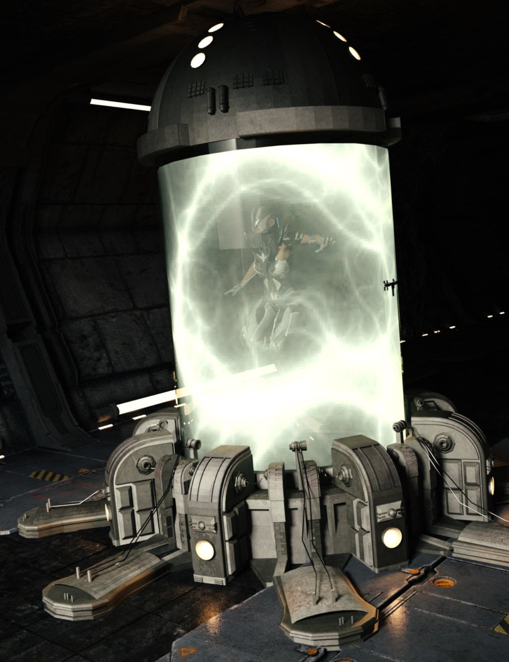 Sci-Fi Containment Unit