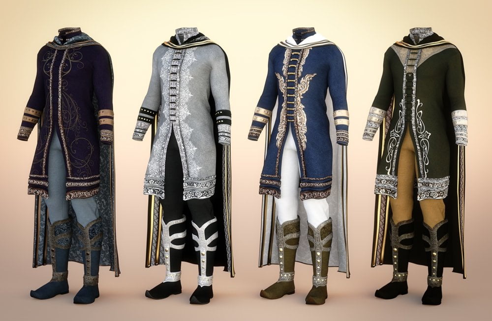 Elven Prince Outfit Textures