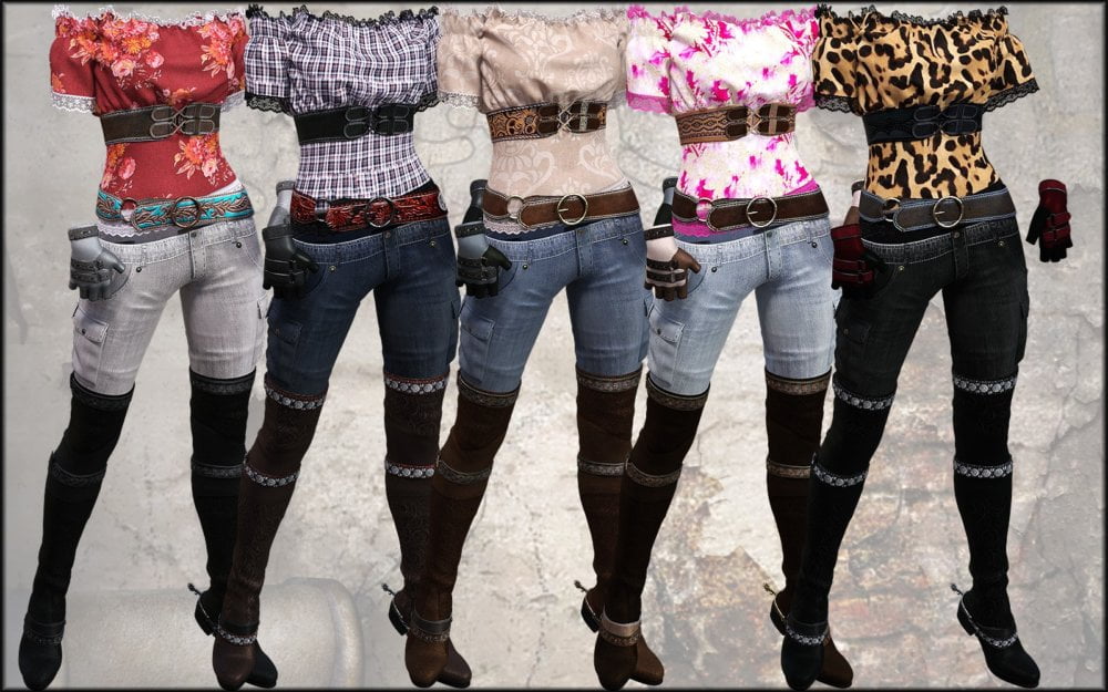 Club Princess Textures