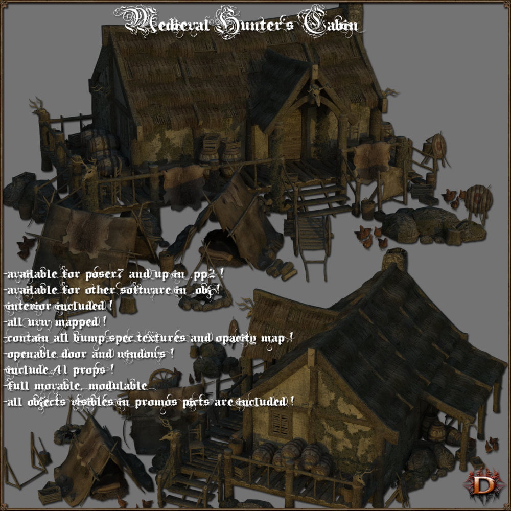 Medieval_Hunter's_Cabin