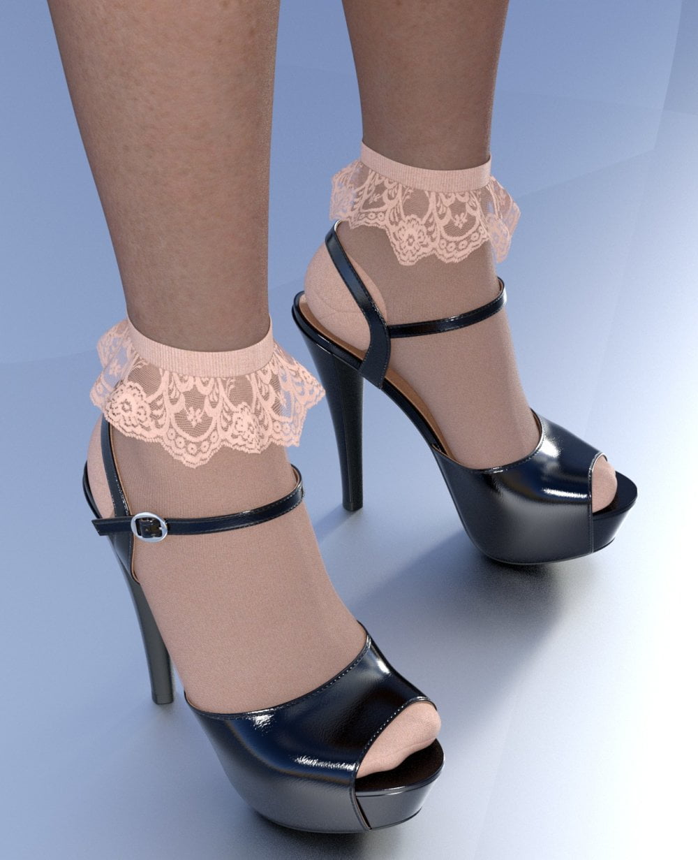 Platform Sandals & Socks For G3F