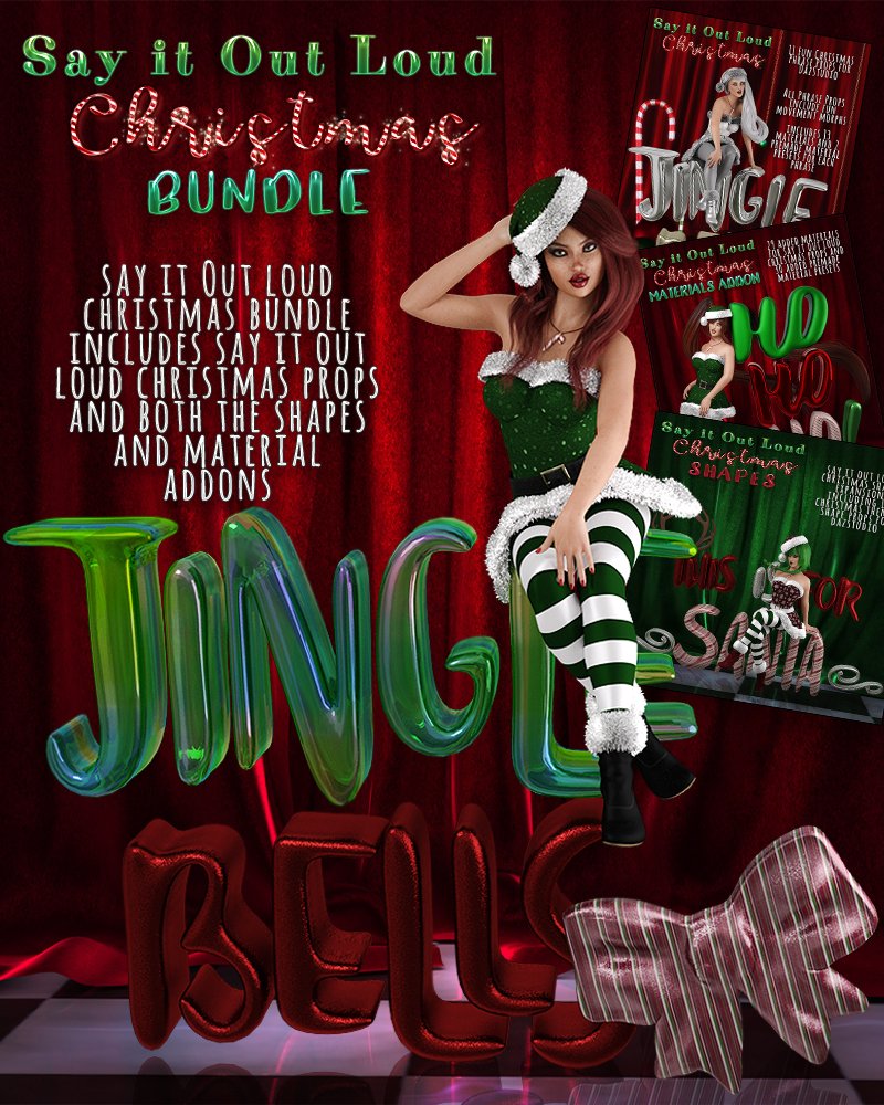 Say it Out Loud Christmas Bundle