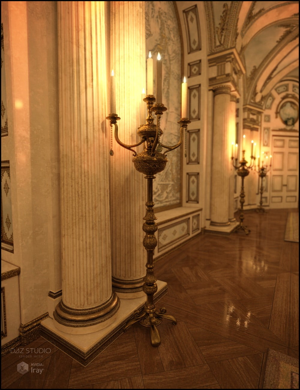 Celebrations for Baroque Grandeur Iray Addon