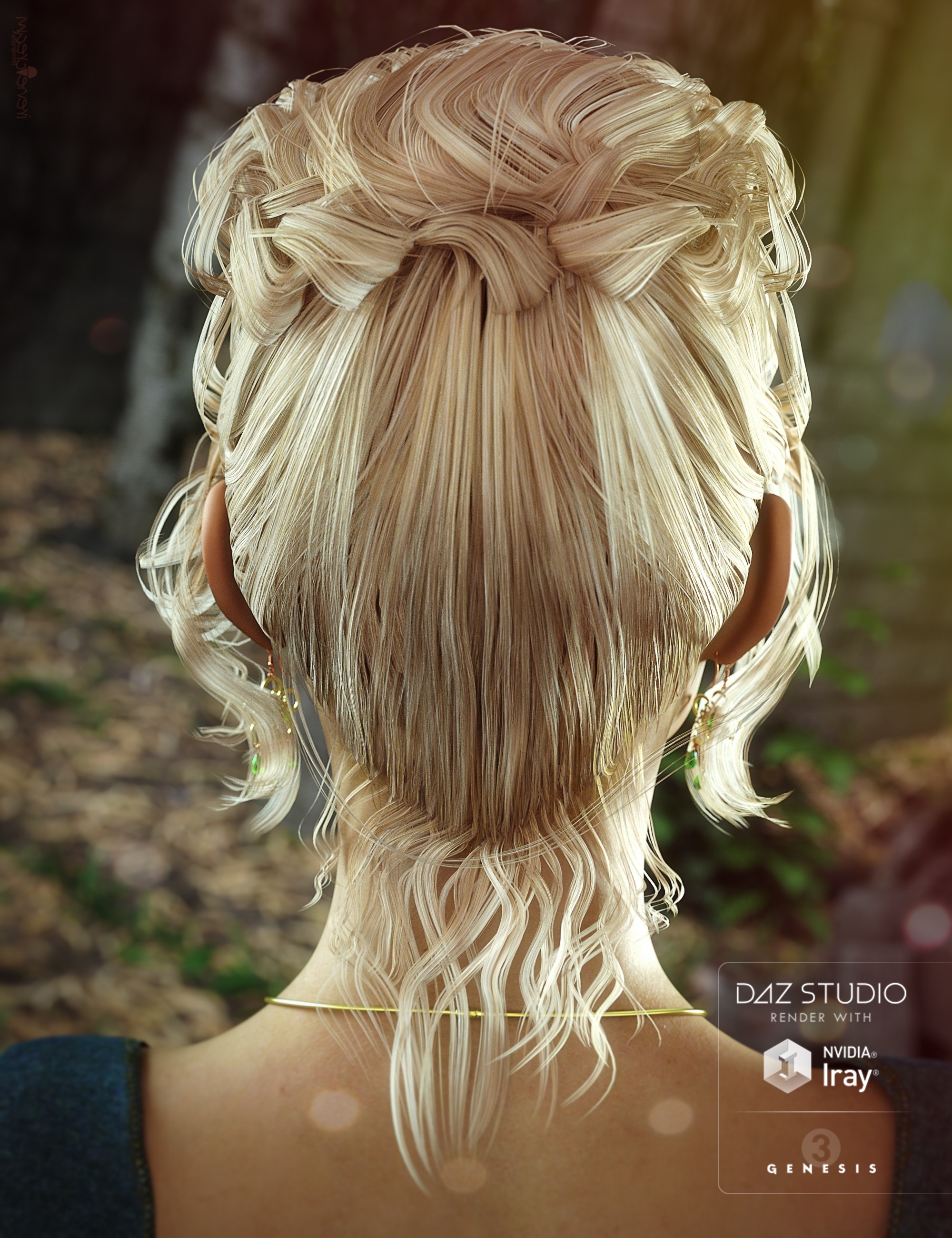 Date Night Hair for Genesis 3 Female(s)