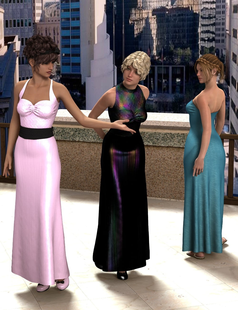 Miss Fisher's Wardrobe Fabulous Dress For Genesis 2 Female(s)