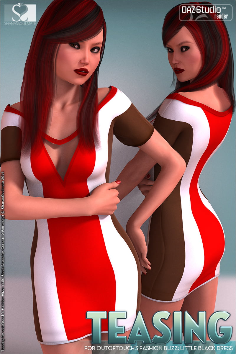 Teasing for Fashion Blizz: Little Black Dress