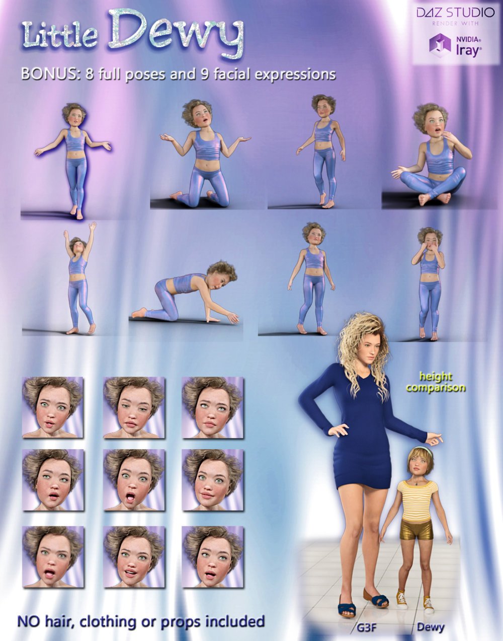 LITTLE DEWY for Genesis 3 Female(s)