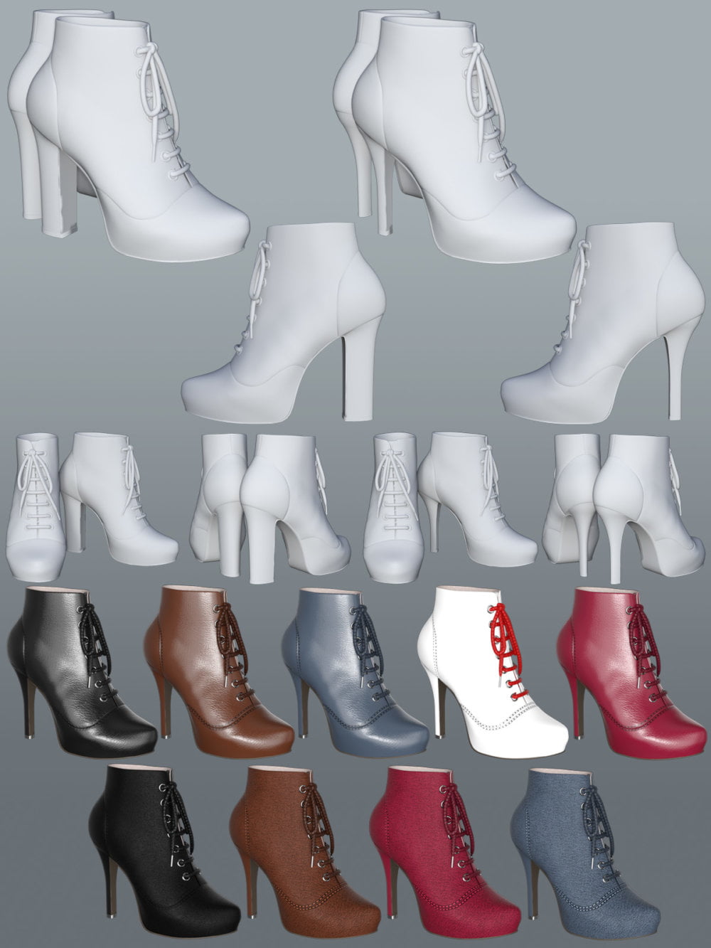 Saraid & Teodora Boots for G2f and G3f