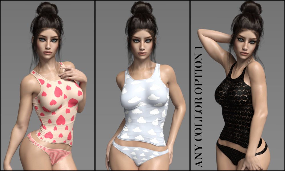 VERSUS - Sexy Underwear for Genesis 3 Females
