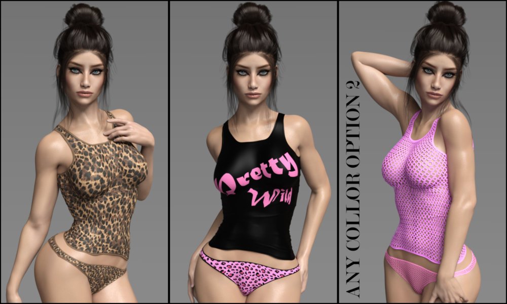 VERSUS - Sexy Underwear for Genesis 3 Females