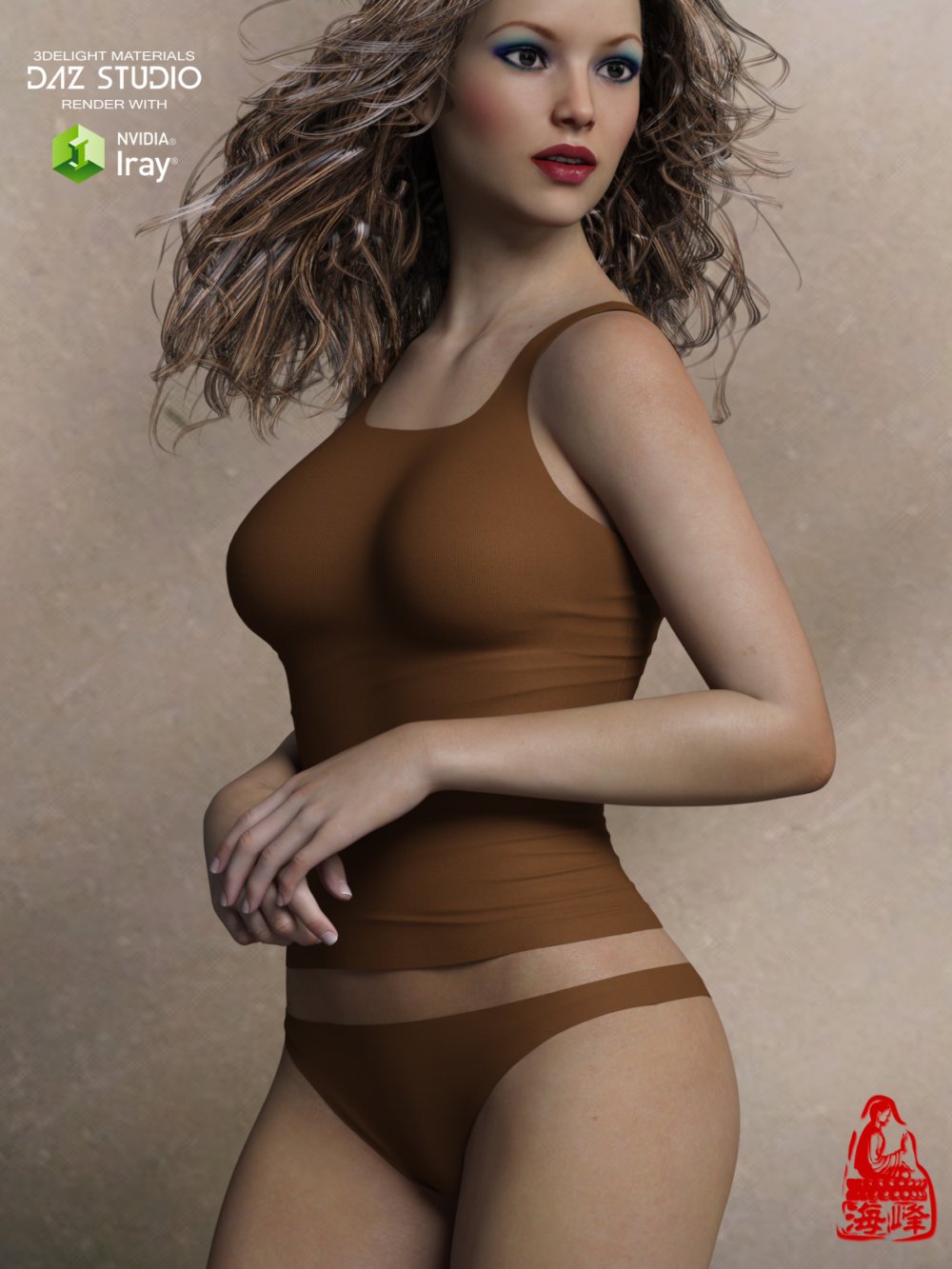 Sexy Underwear for Genesis 3 Females