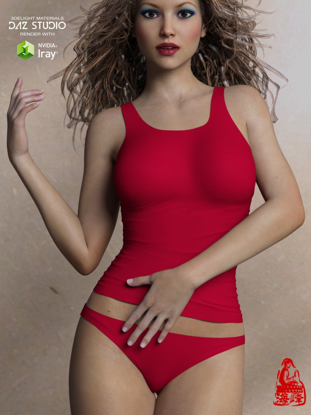 Sexy Underwear for Genesis 3 Females