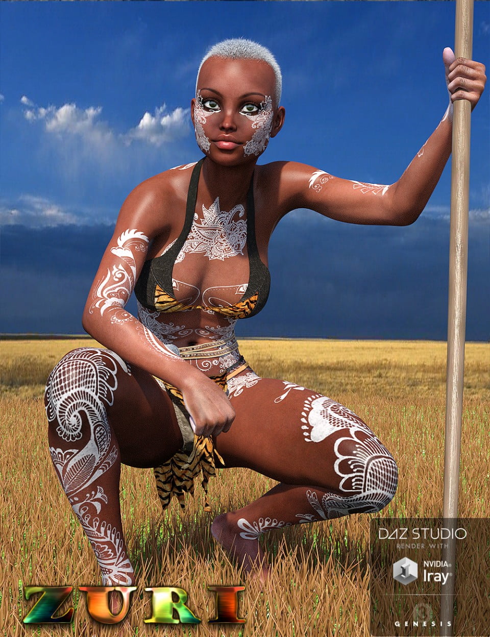 Zuri for Genesis 3 Female