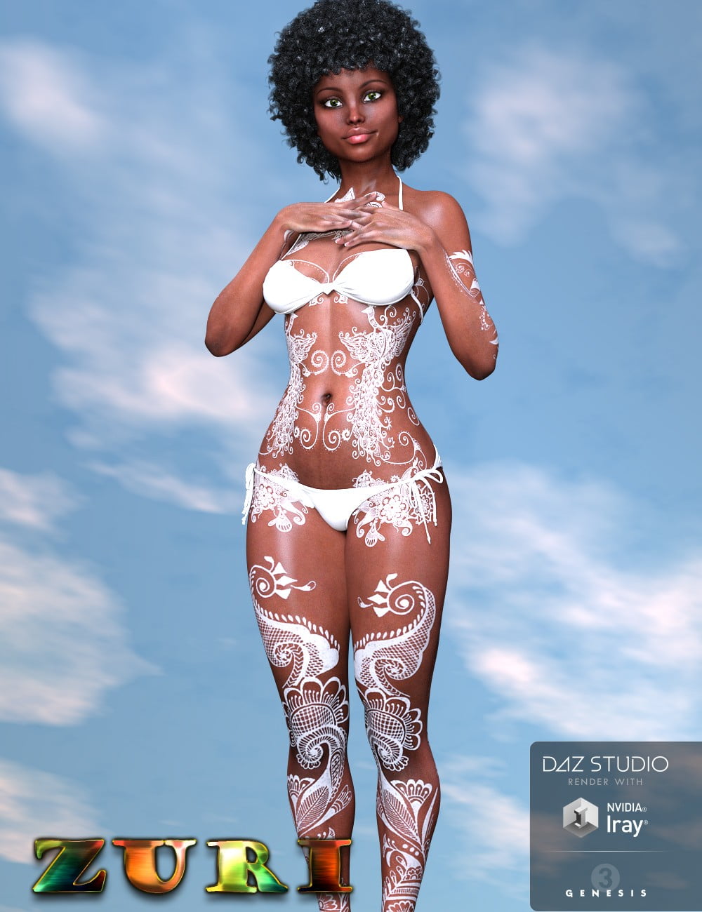 Zuri for Genesis 3 Female