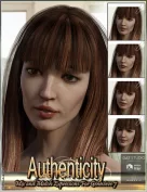 Authenticity Mix and Match Expressions for Genevieve 7 and Genesis 3 Female(s)