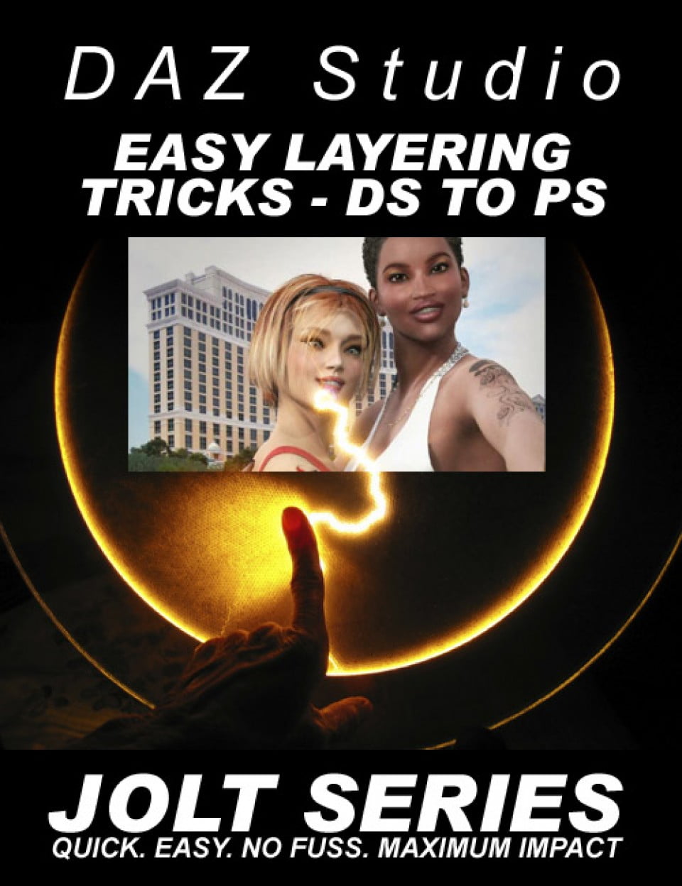 DAZ Studio Easy Layering Tricks – Jolt Series