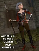 Genesis 3 Female Clone for Genesis