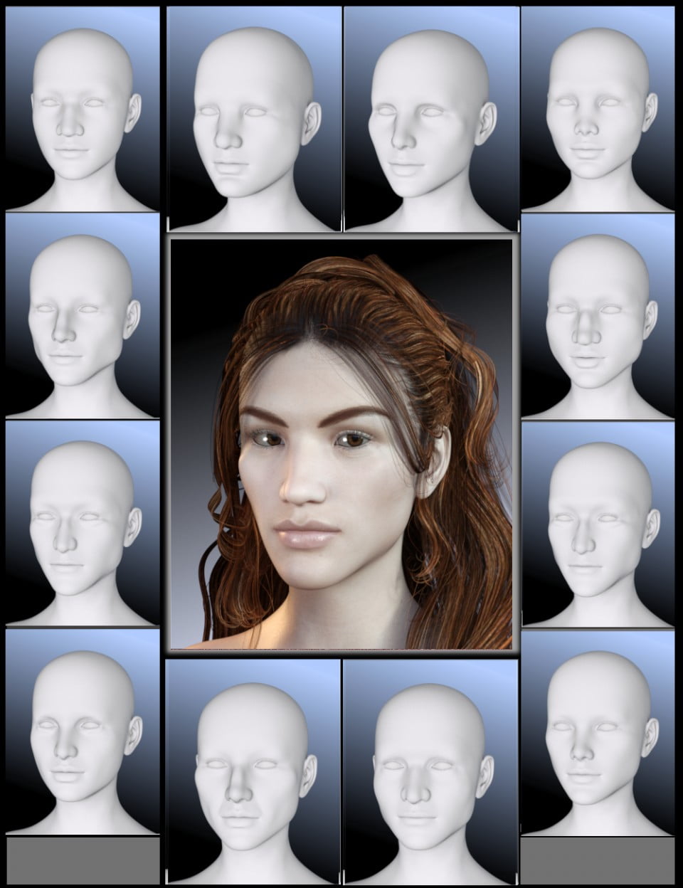People of Earth Faces of Europe Genesis 3 Female