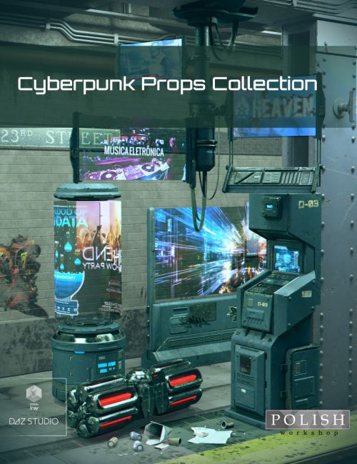 Cyberpunk Props Collection