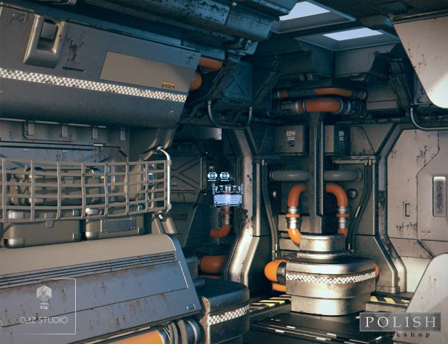 Sci-fi Corridor Modular Kit