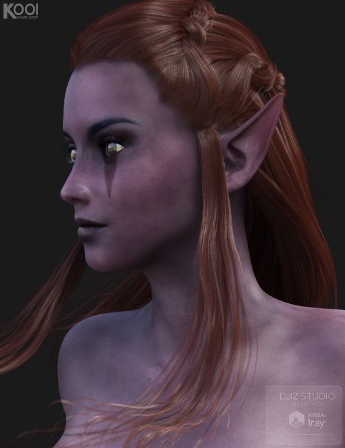 Astrid Hair for Genesis 3 Female(s)