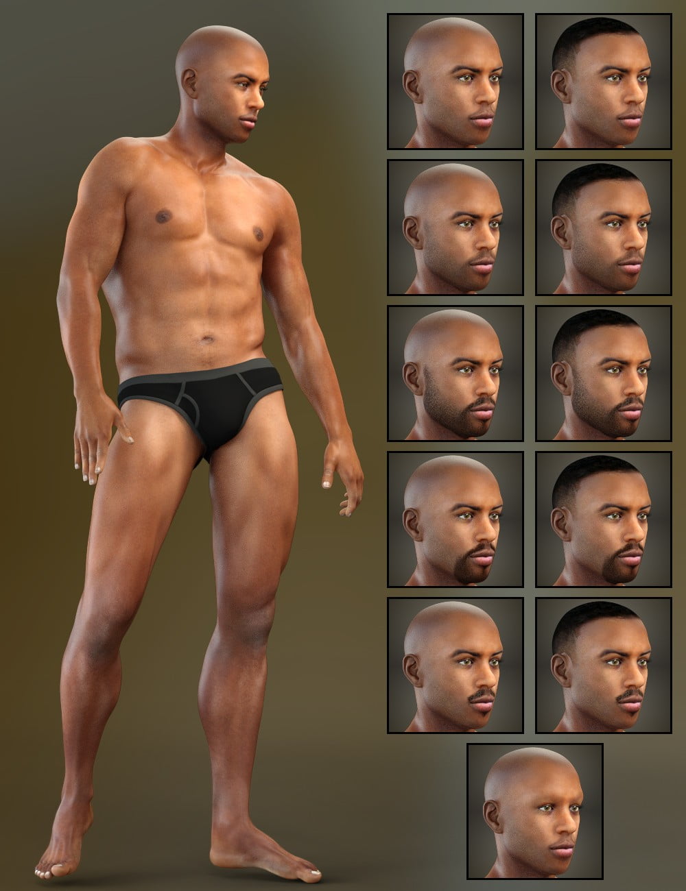 DeShawn for Genesis 3 Male and Darius 7