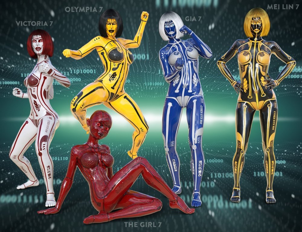 Ghost in the Cage for Genesis 3 Female(s)