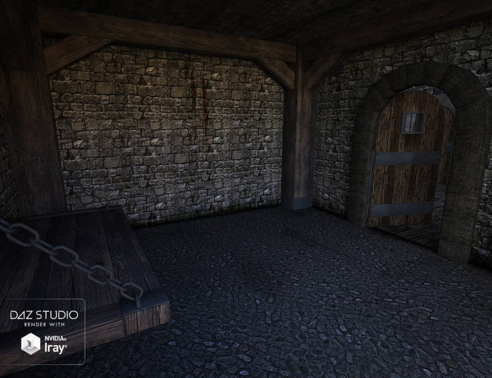 Medieval Prison Room