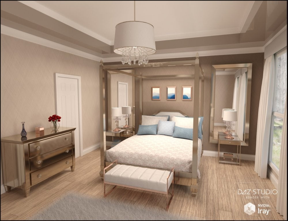 Pure Luxury Bedroom Scene