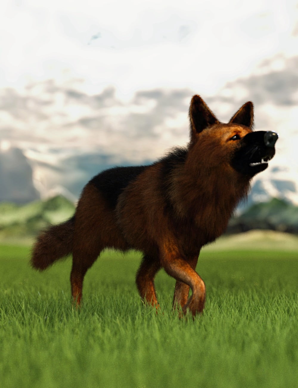 German Shepherd for Wolf 2.0