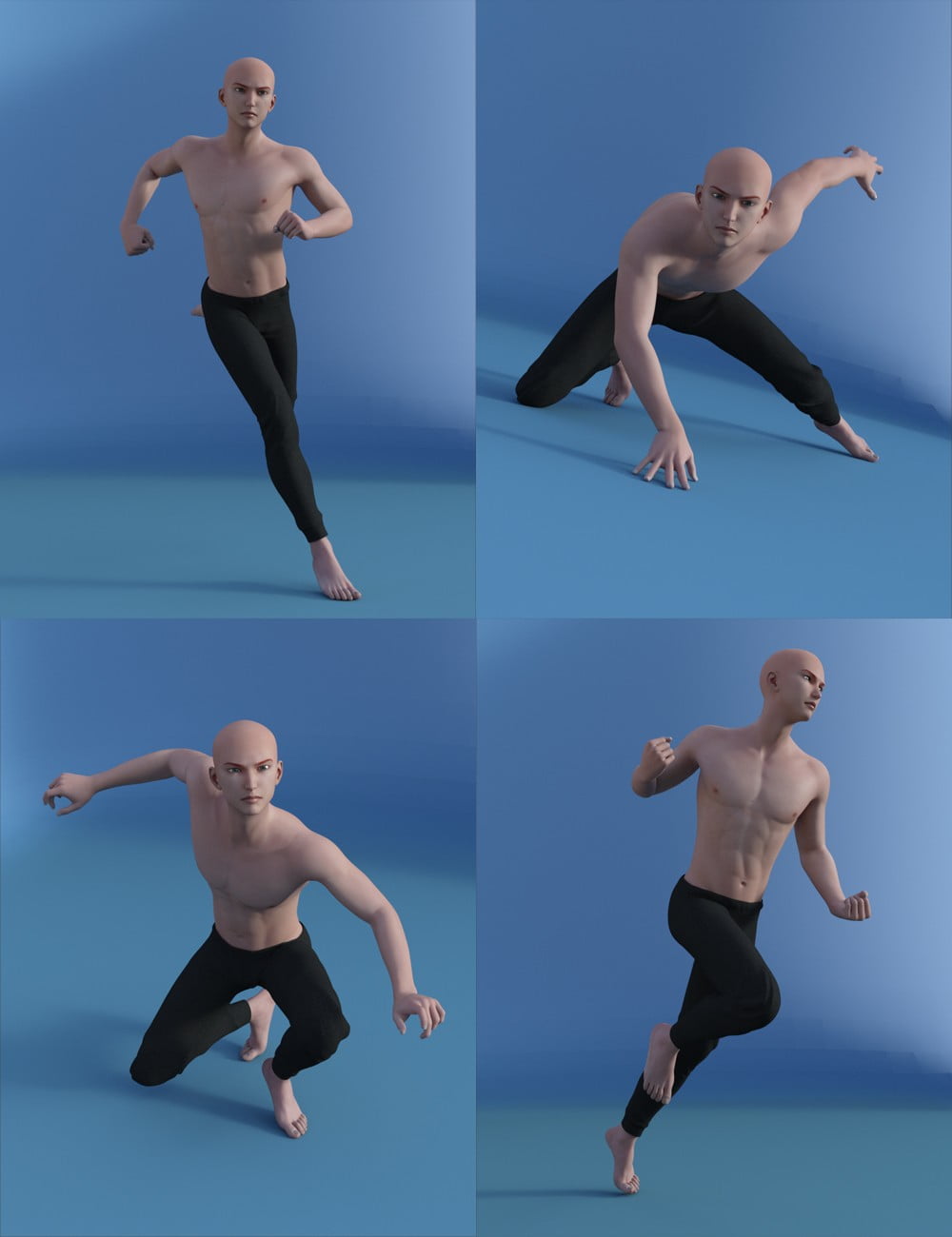 Kenji 7 Ultimate Action Poses
