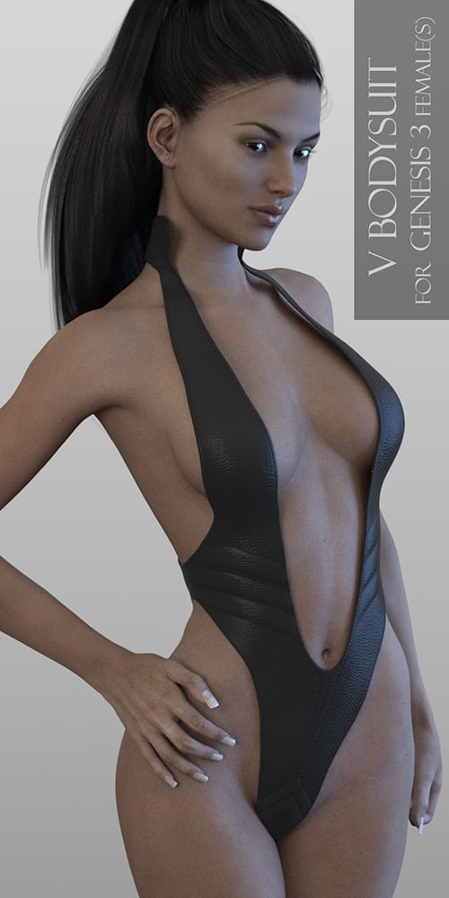 V Bodysuit For Genesis 3 Female(s)