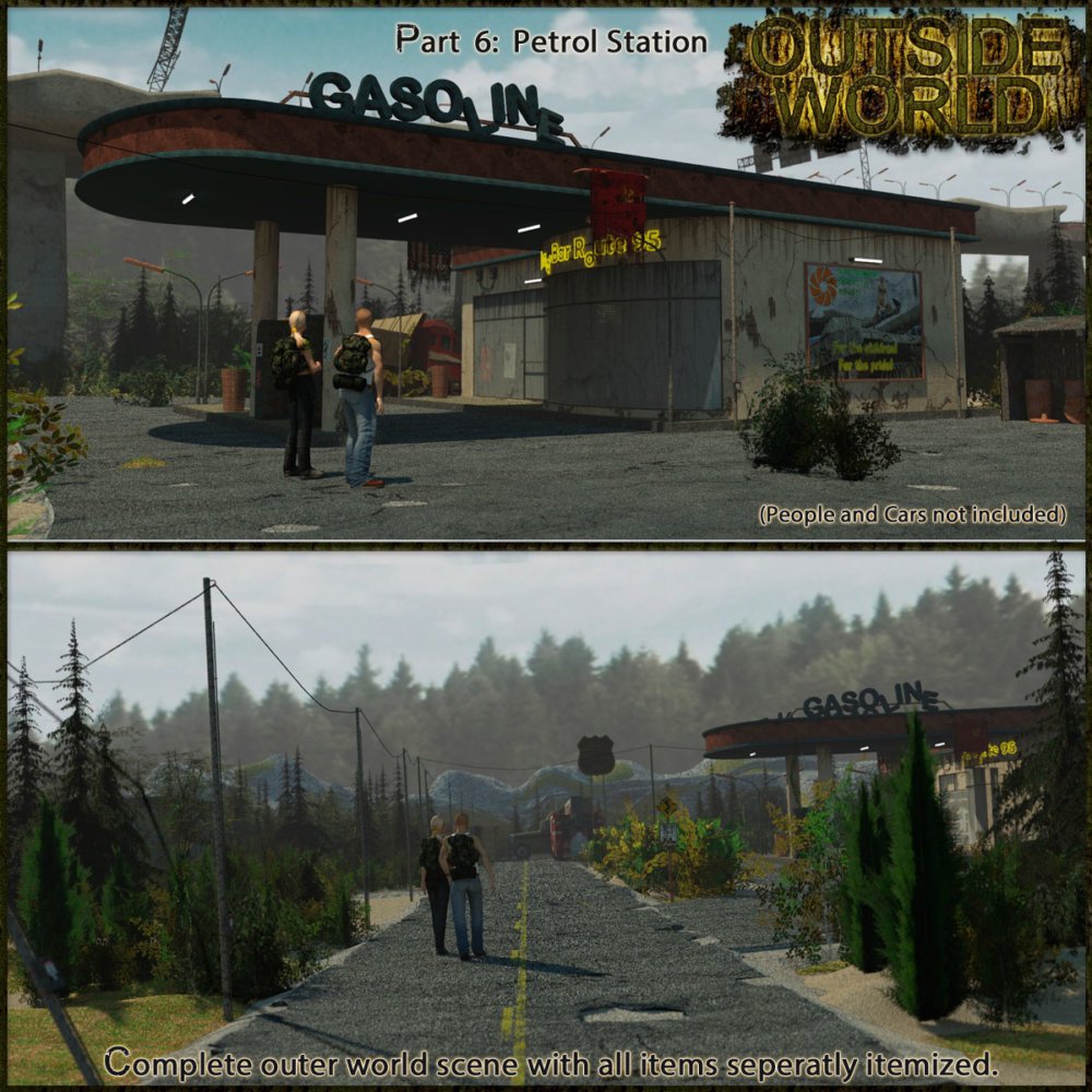 Outside World Part6 - Petrol Station