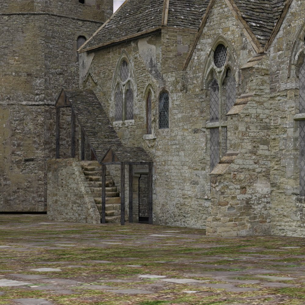 Fortified Manor for DAZ Studio
