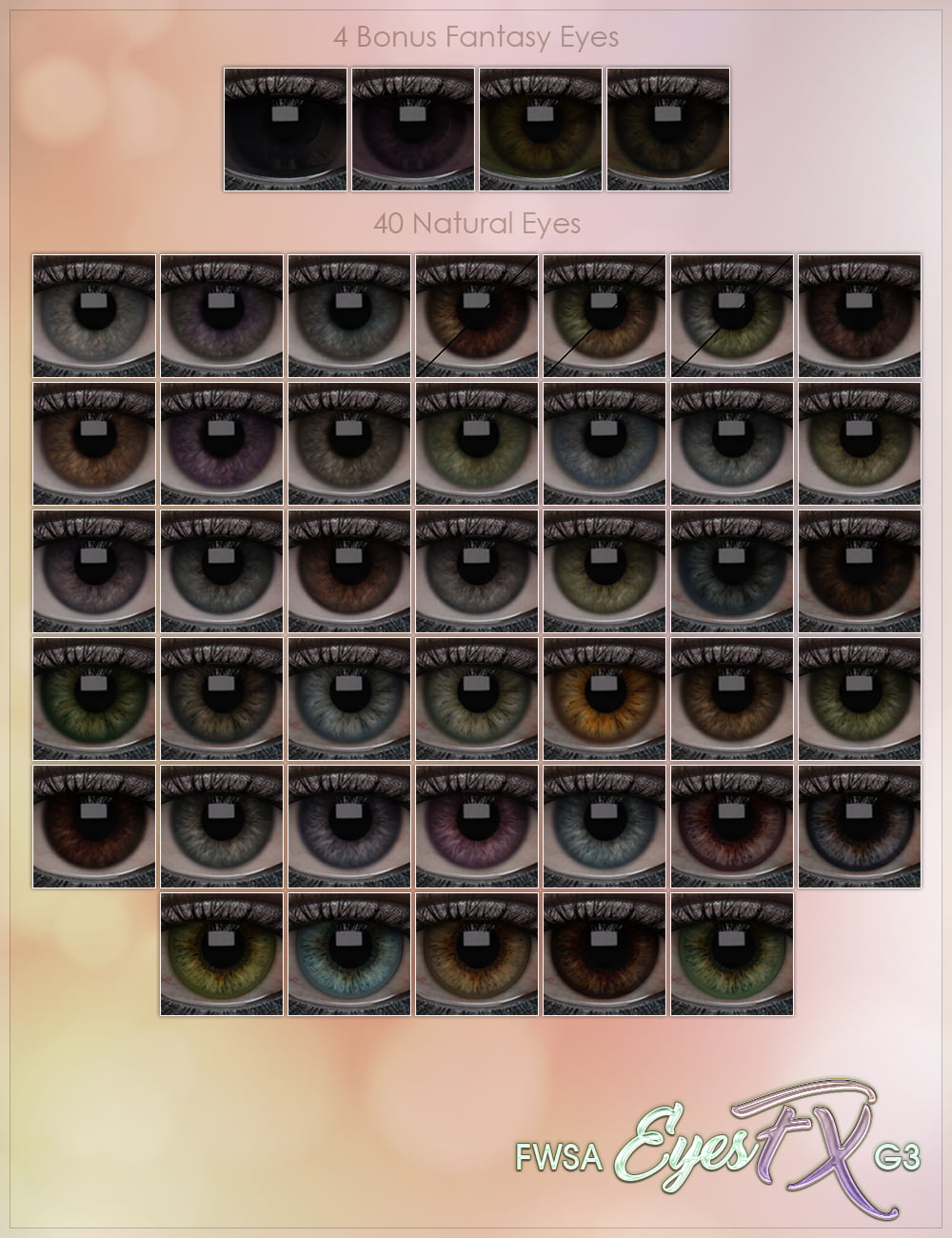 FWSA EyesFX for Genesis 3